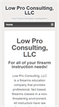 Mobile Screenshot of lowprolv.com